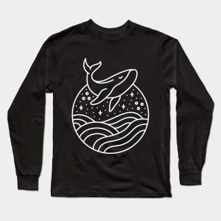 Jumping Whale Long Sleeve T-Shirt
